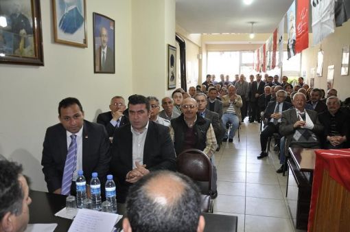 EYNESİL'DE CHP'nin YENİ BAŞKANI AHMET KARADENİZ