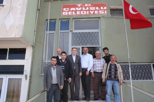 Basın Mensupları Belediye Başkanı’nı Ziyaret Etti 