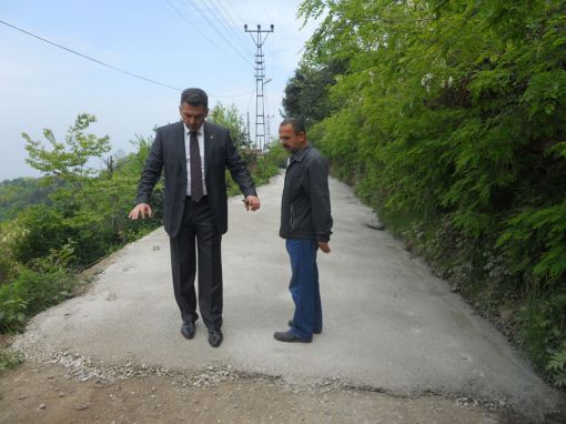  Görele Belediyesi tarafından Çeşmebaşı Mahallesinde yol betonlaşma çalışması başlatıldı.