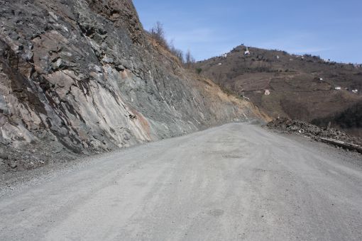 çanakçı yolu durdu