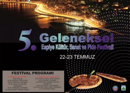  5.ESPİYE KÜLTÜR SANAT VE PİDE FESTİVALİ'nde BULUŞALIM