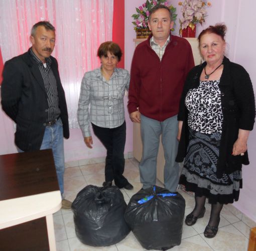  İSTANBULDAN GÖRELEYE MAVİ KAPAK KAMPANYASINA DESTEK 