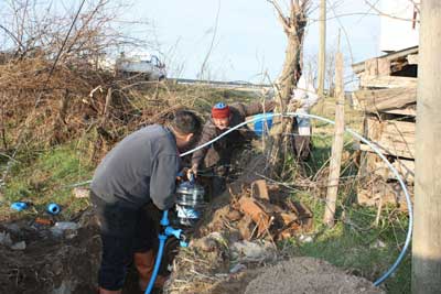  tirebolu belediyesi düzköy suyunu kesti